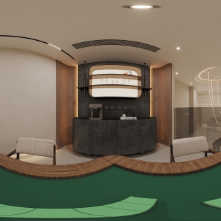 负一层棋牌室全景