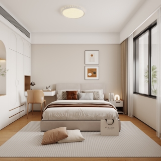 现代女儿房特写