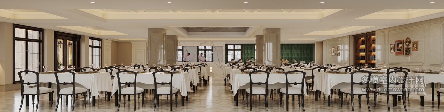 欧式一层餐厅二