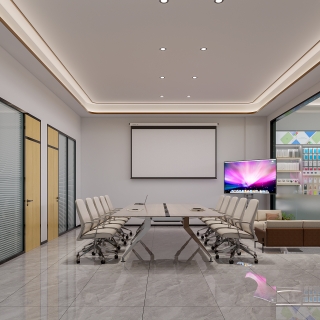 现代展厅会议室