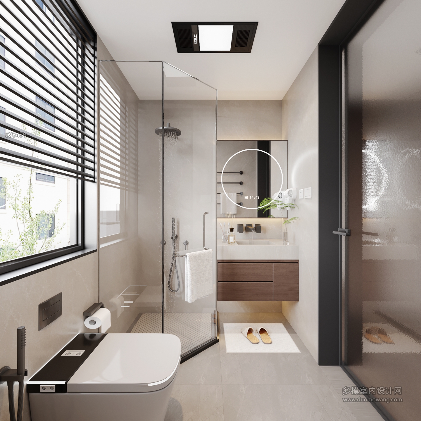 6现代意式卫生间