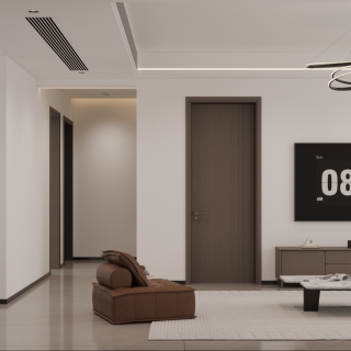 现代电视背景墙