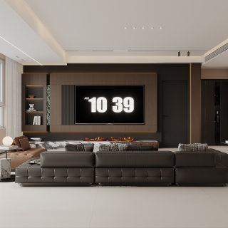 现代客餐厅特写A