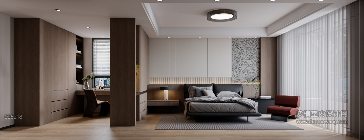 意式 2楼卧室静态