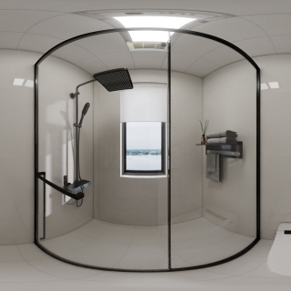 现代中古卫生间