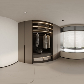 现代衣帽间