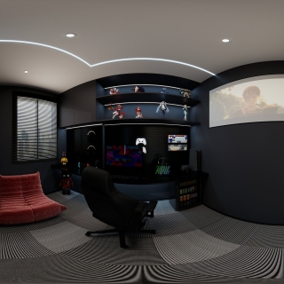 法式轻奢电竞房