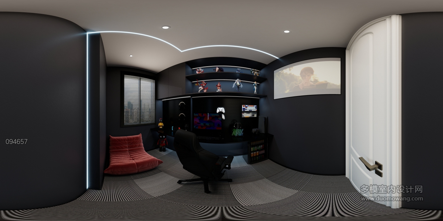 法式轻奢电竞房