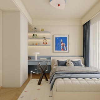 现代次卧特写