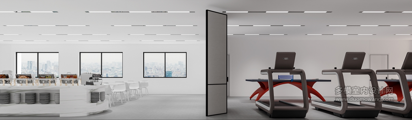 现代活动室静态