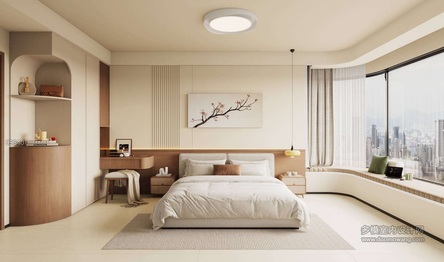 8现代中古风主卧单张