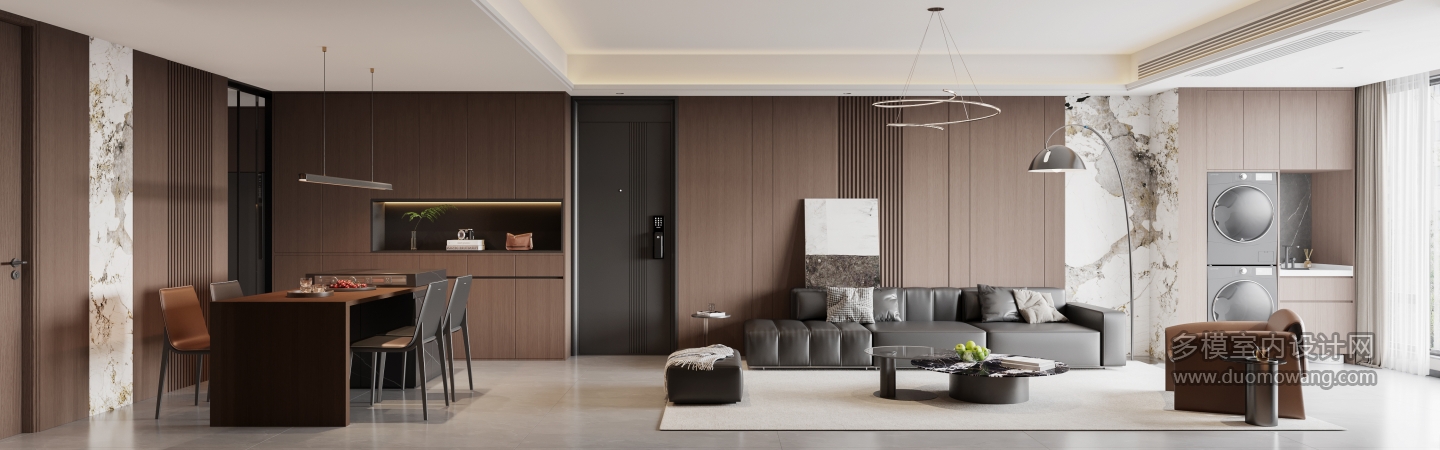 3现代意式沙发面单张