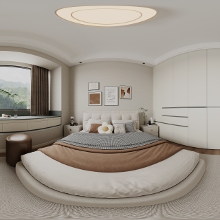 现代女儿房全景