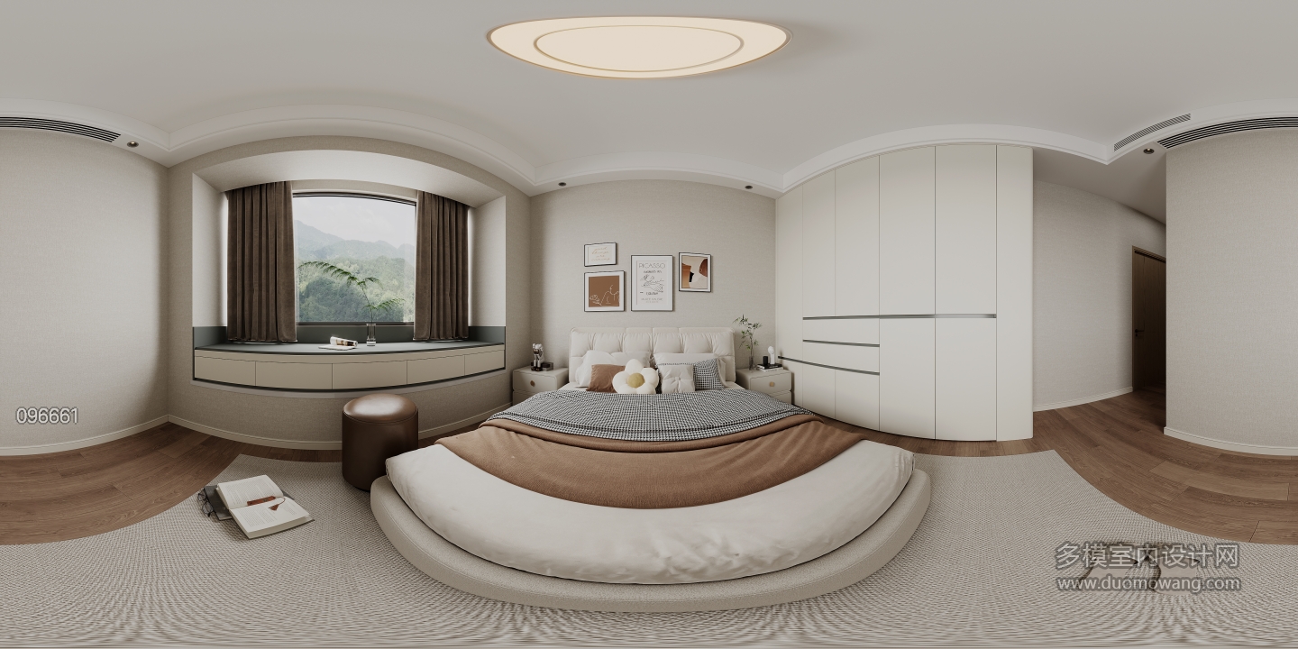 现代女儿房全景