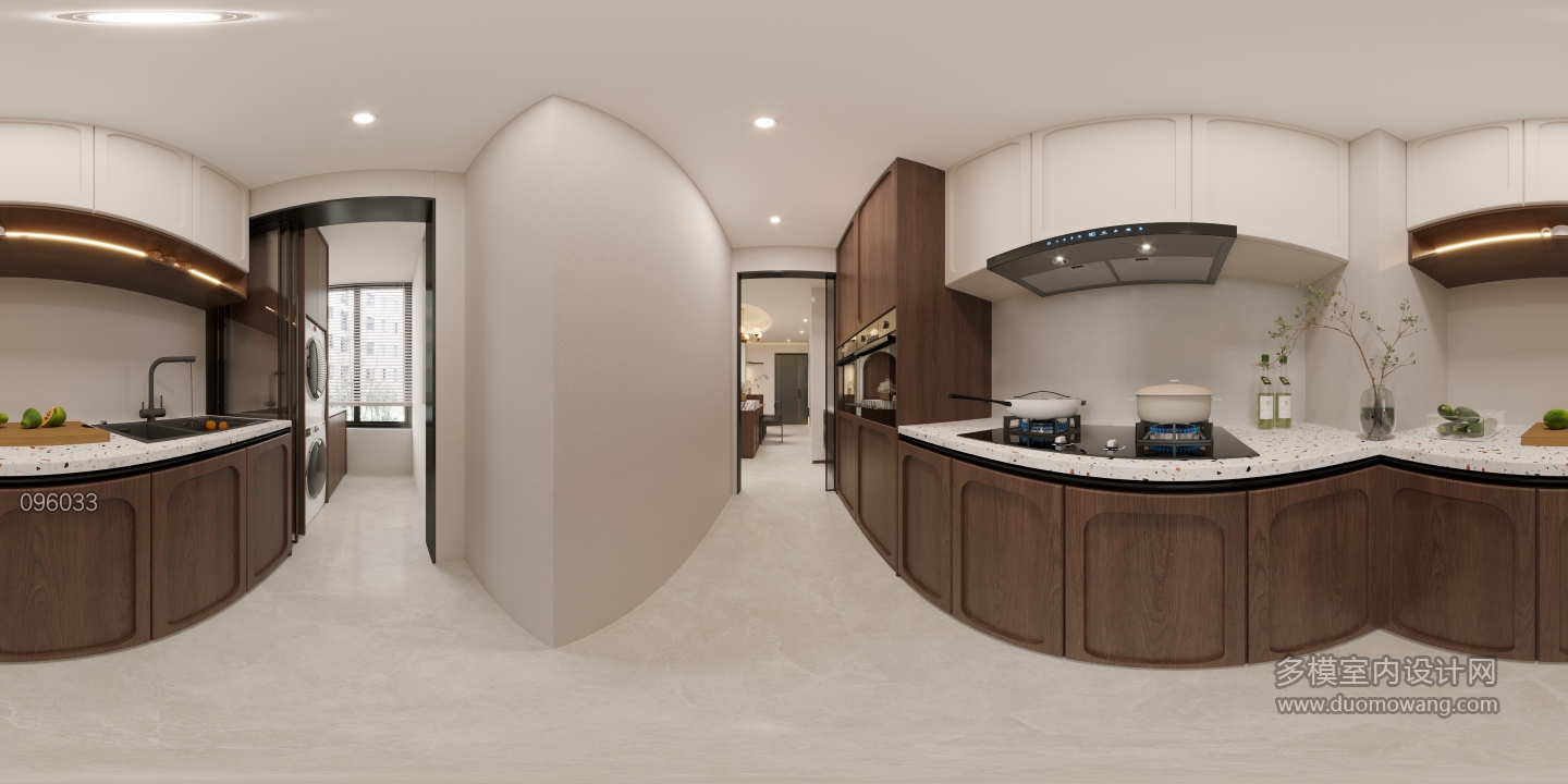 法式中古厨房360