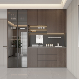 意式餐边柜静态