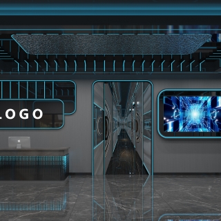 现代KTV大厅静态