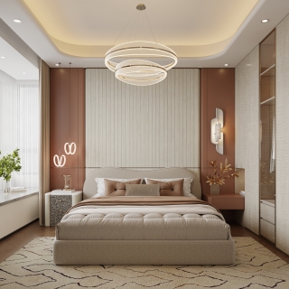 现代轻奢_女孩房静态