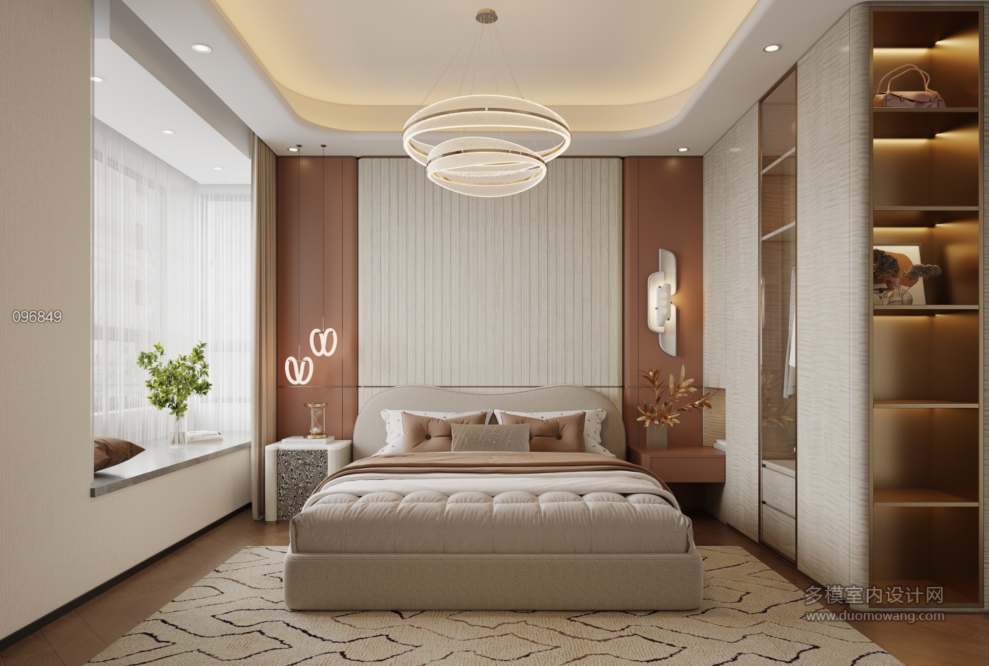 现代轻奢_女孩房静态