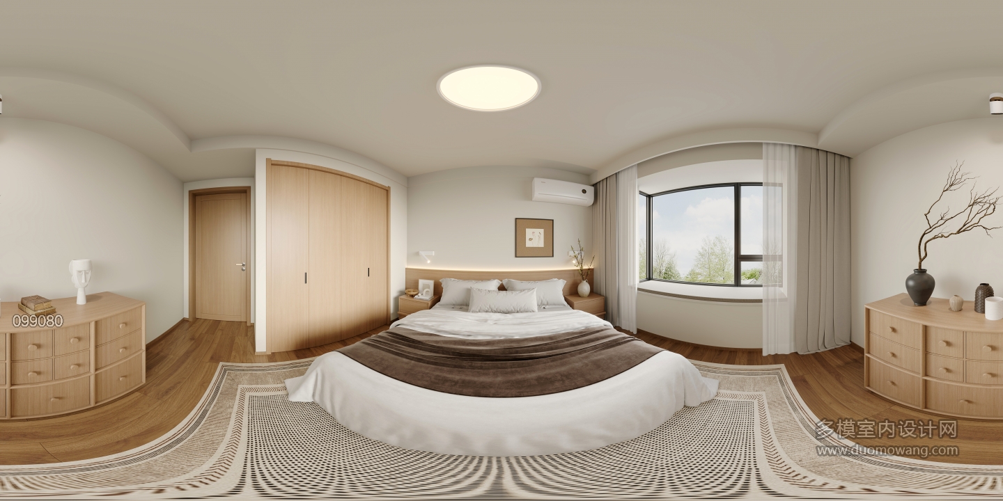 日式主卧全景