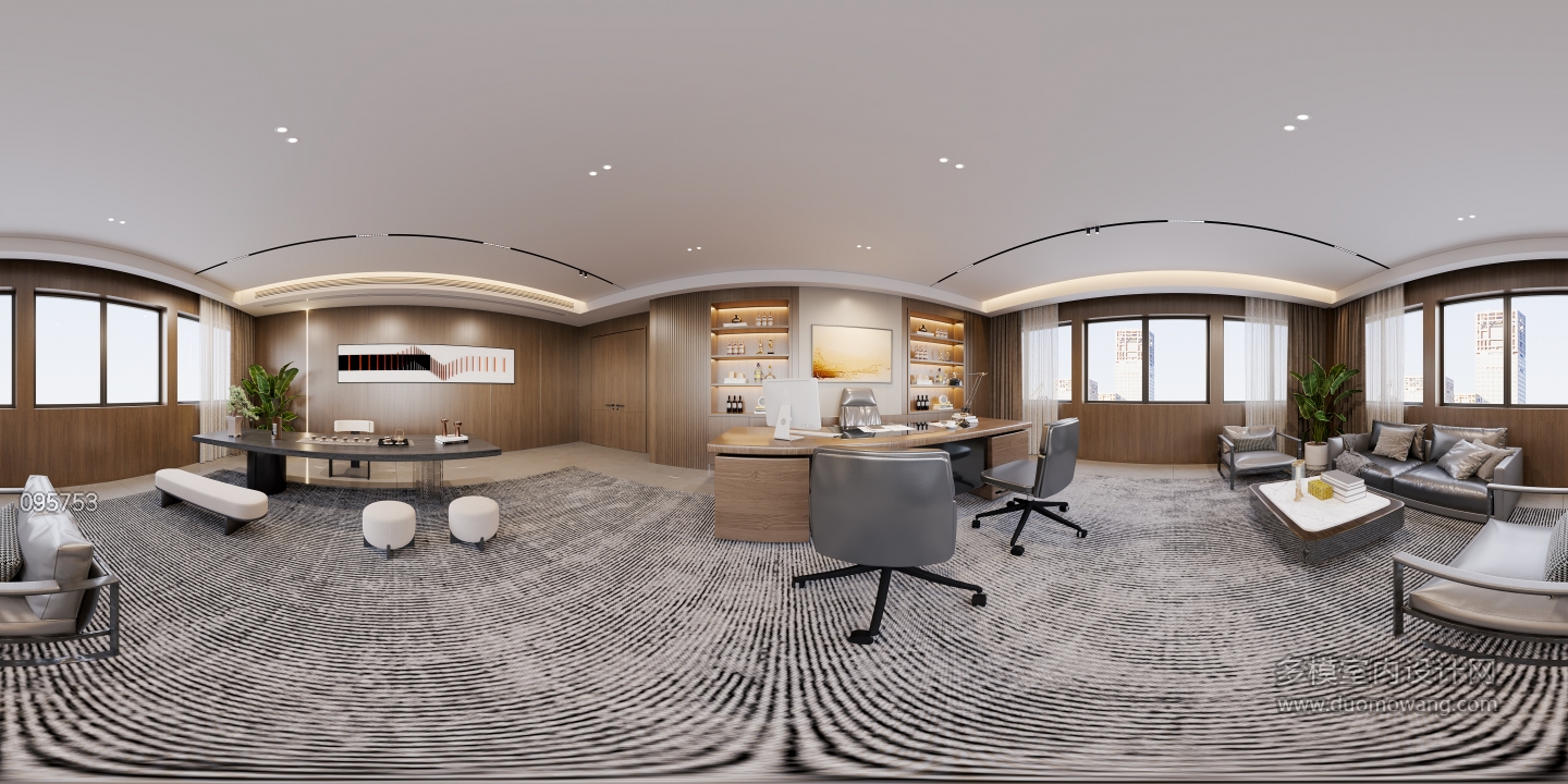 现代老总办公室