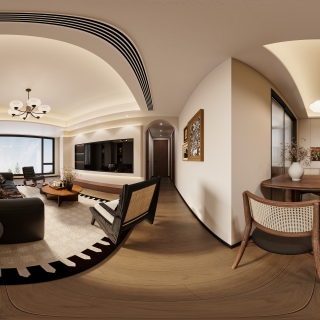 现代客餐厅-全景