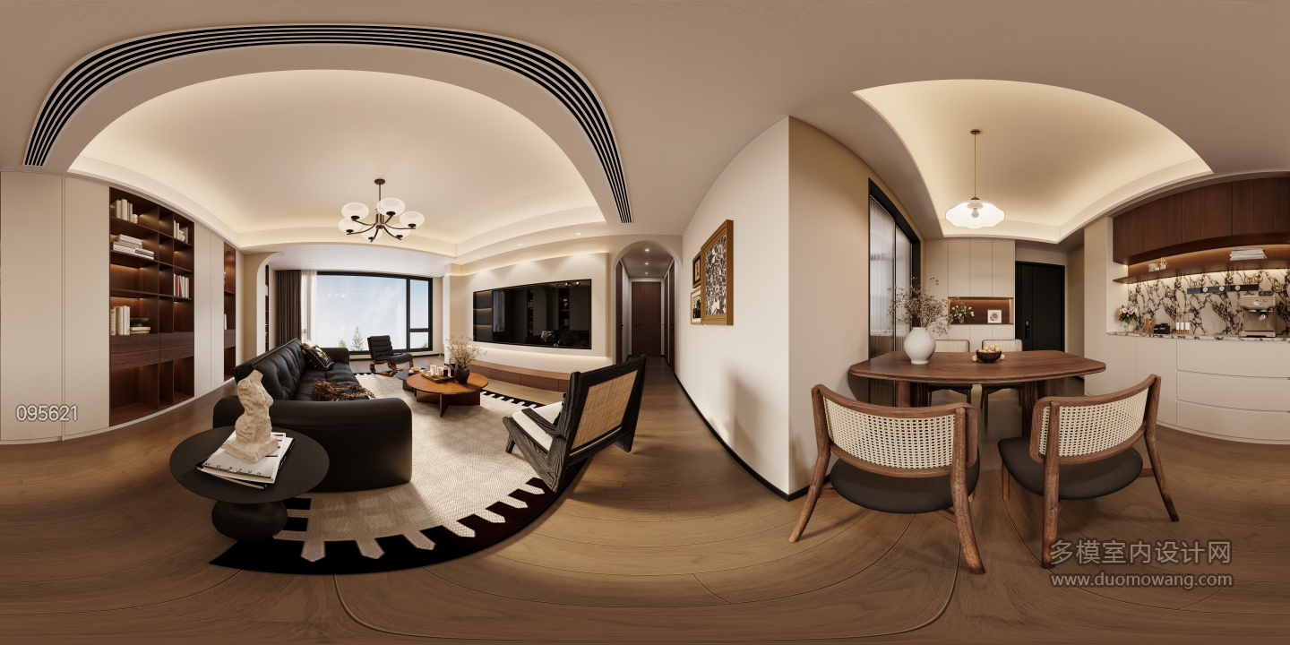 现代客餐厅-全景