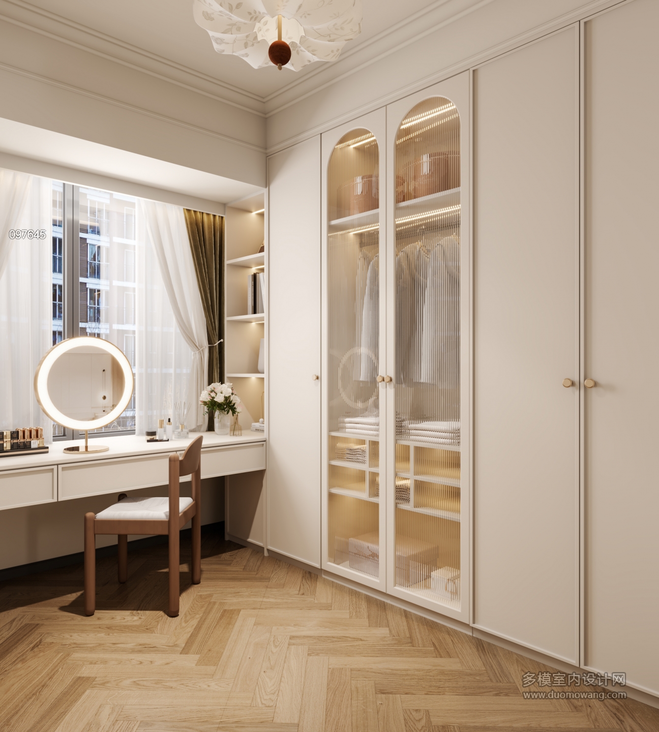 法式中古衣帽间