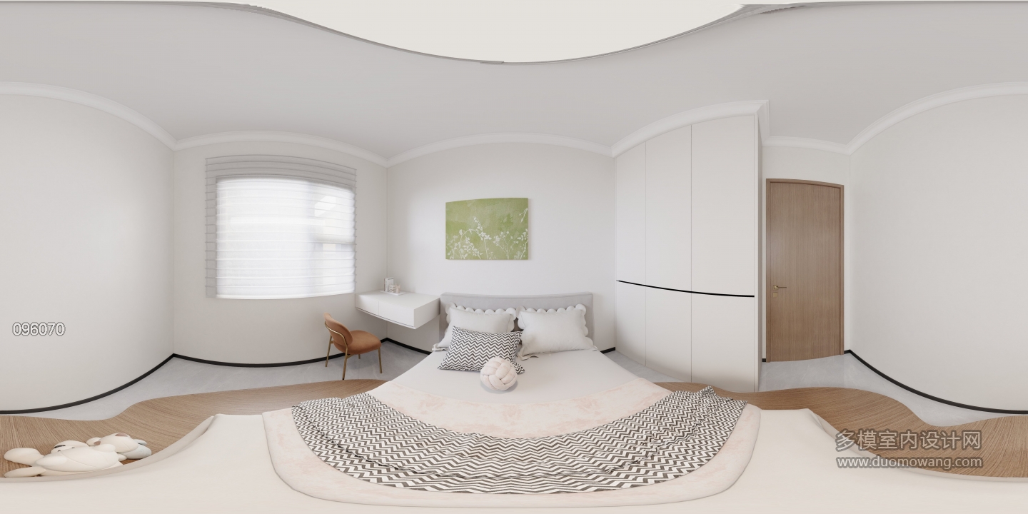 现代简约卧室4