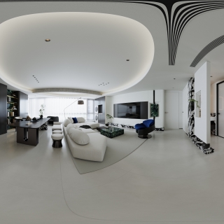 客餐厅现代极简