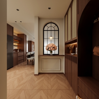 法式中古风玄关