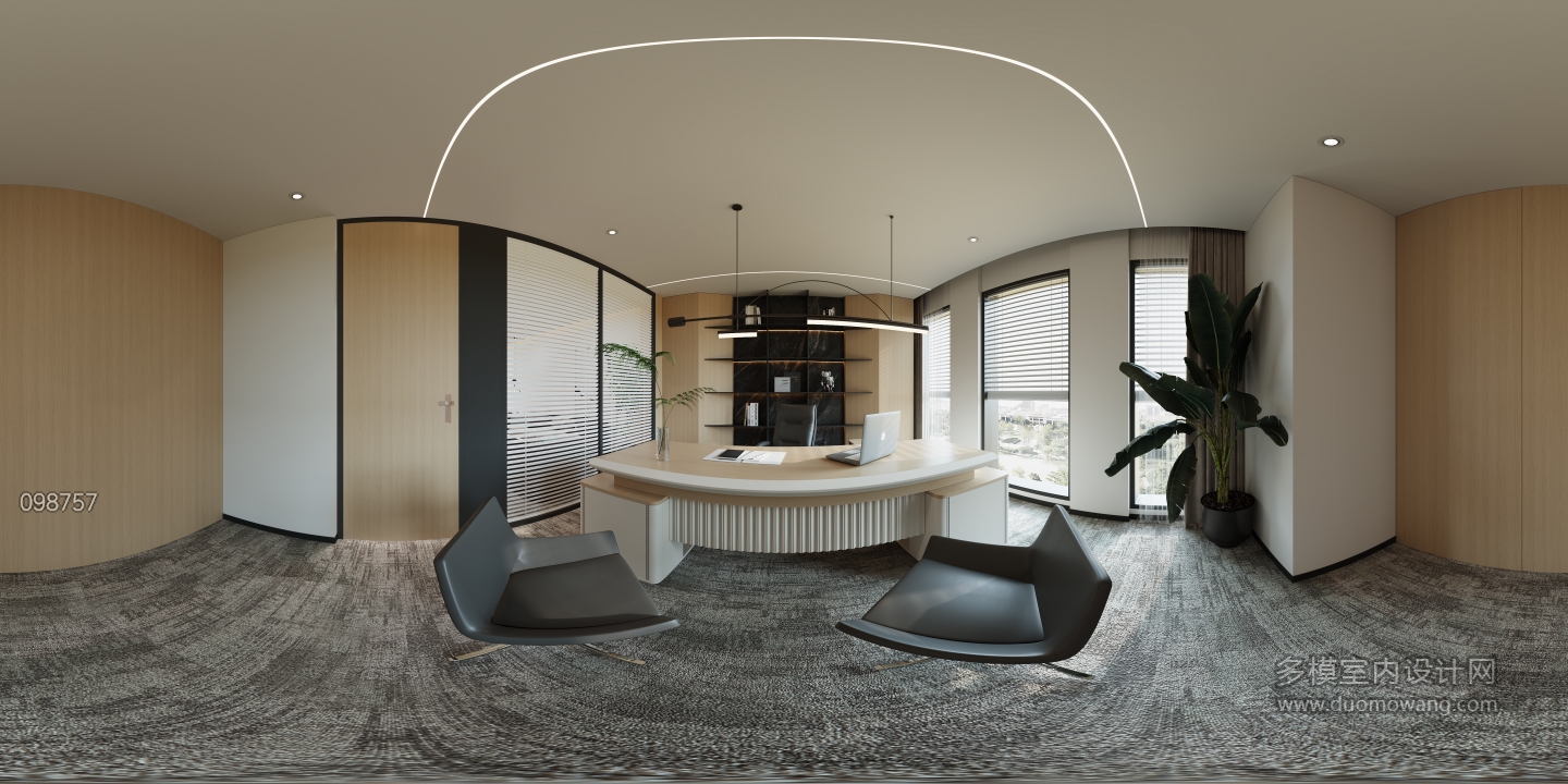 现代总经理办公室360