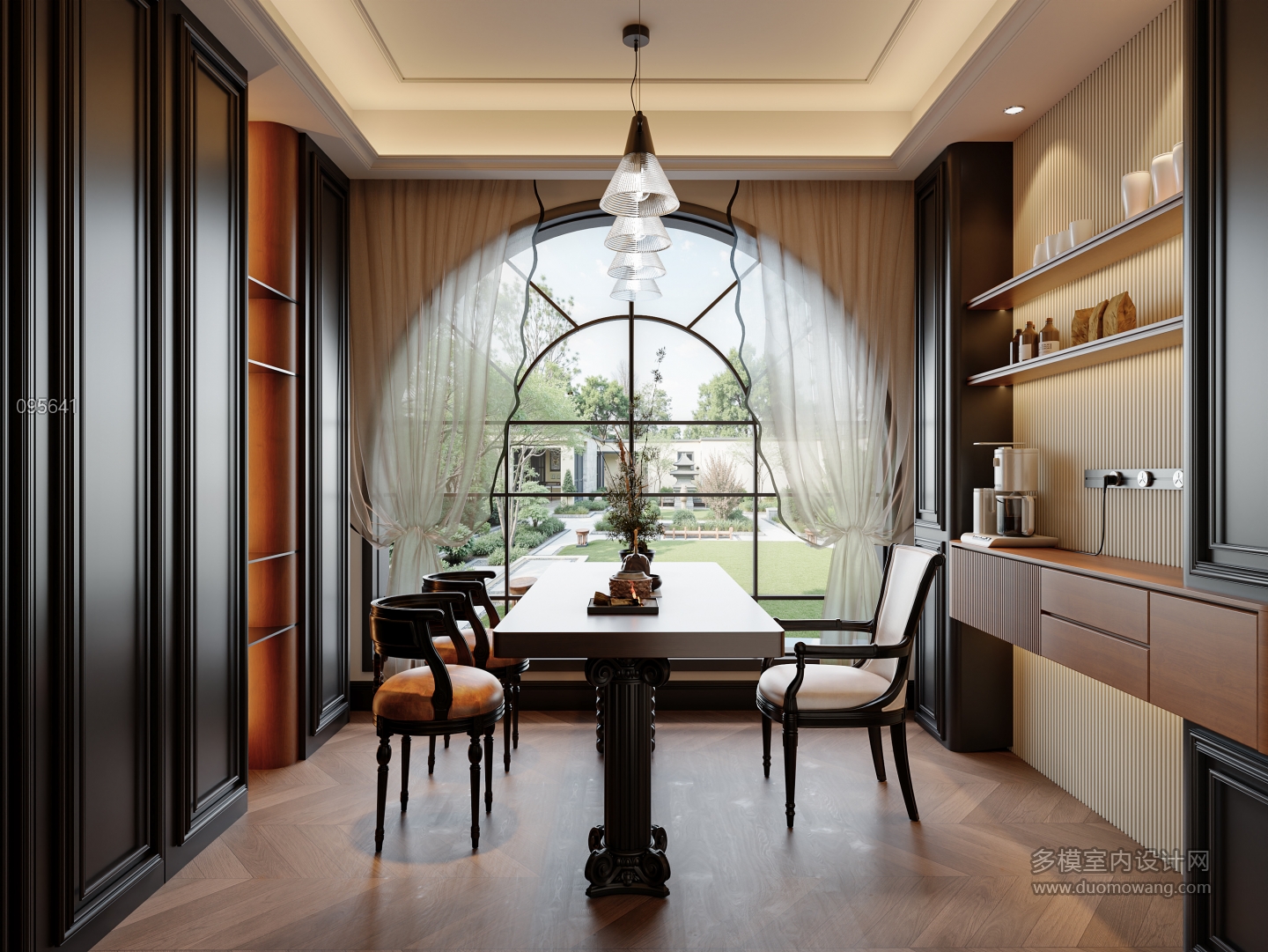 法式复古 1楼 茶室静态