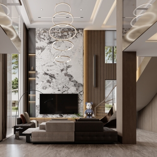 意式1楼 电视背景静态