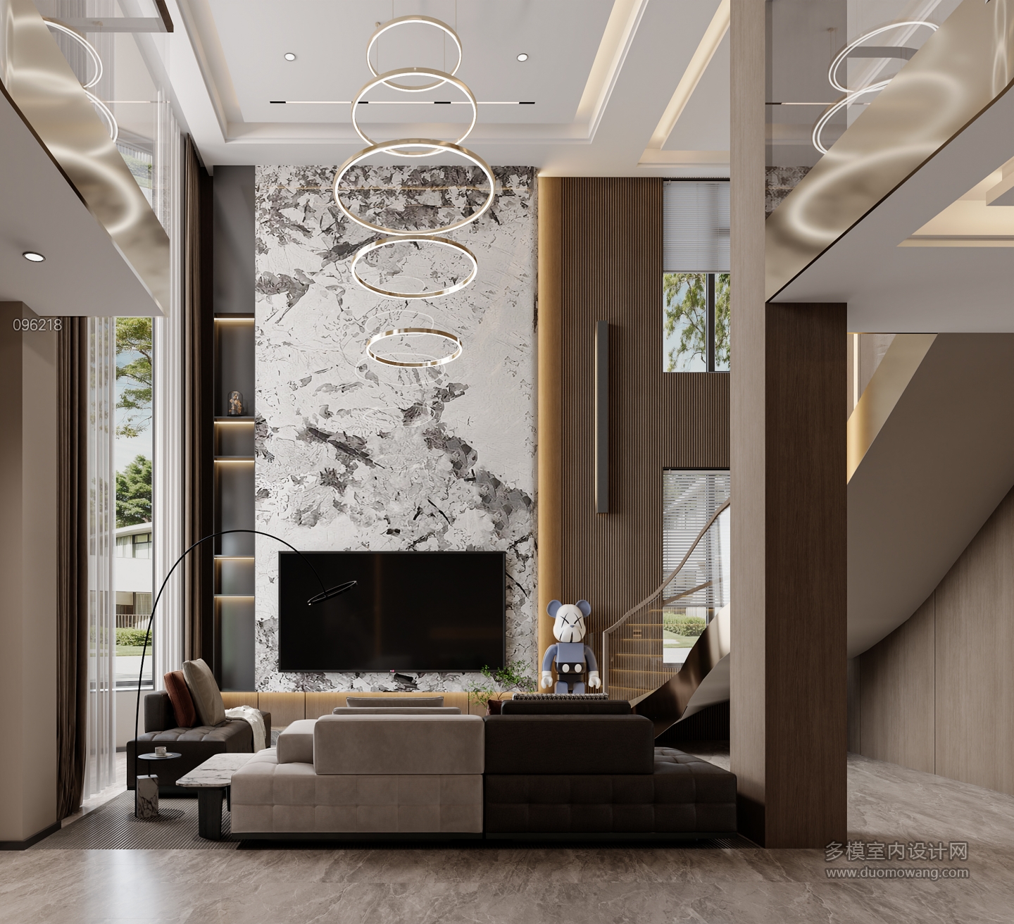 意式1楼 电视背景静态