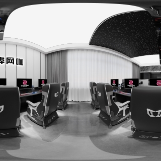 现代蚌埠网咖竞技区全景