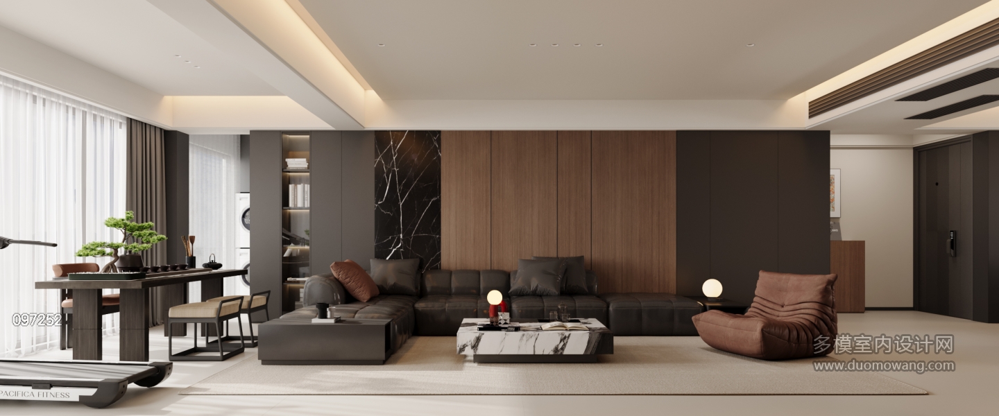 意式极简客厅01