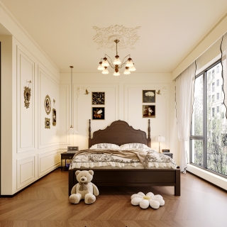 法式小女儿房透视