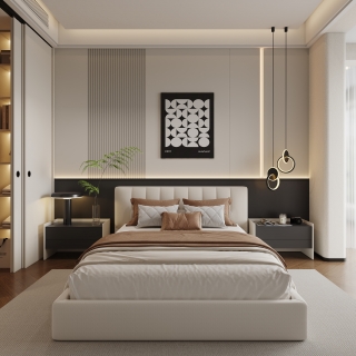 现代轻奢-男孩房静态