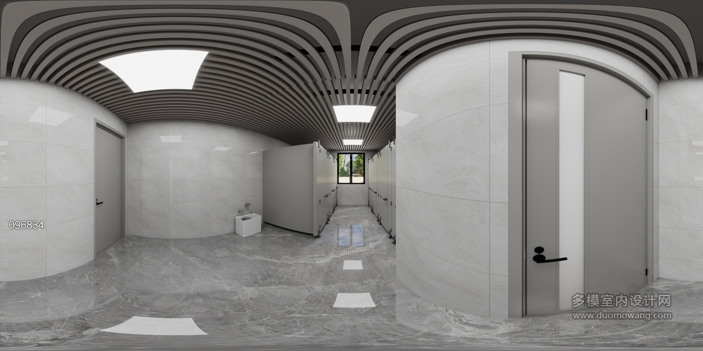 现代女士卫生间