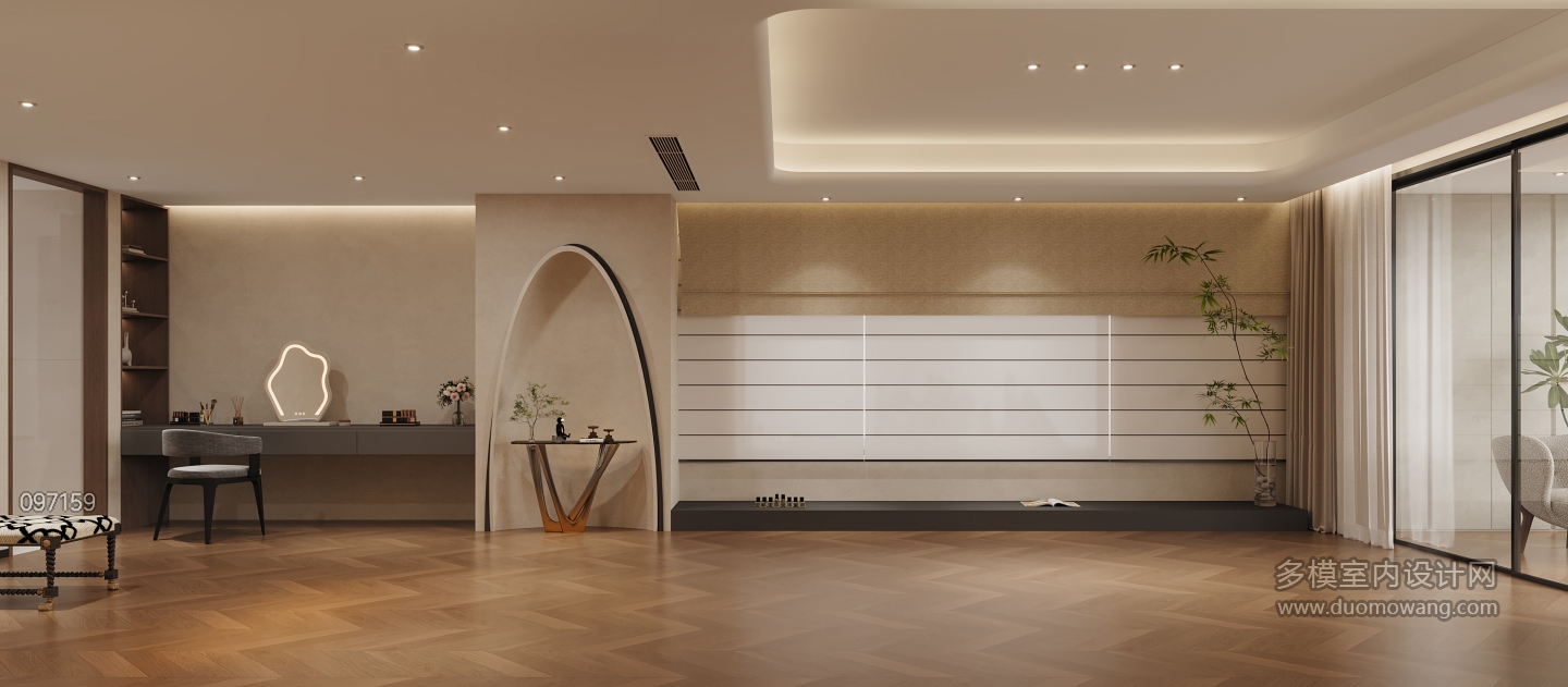 一楼主卧床尾背景