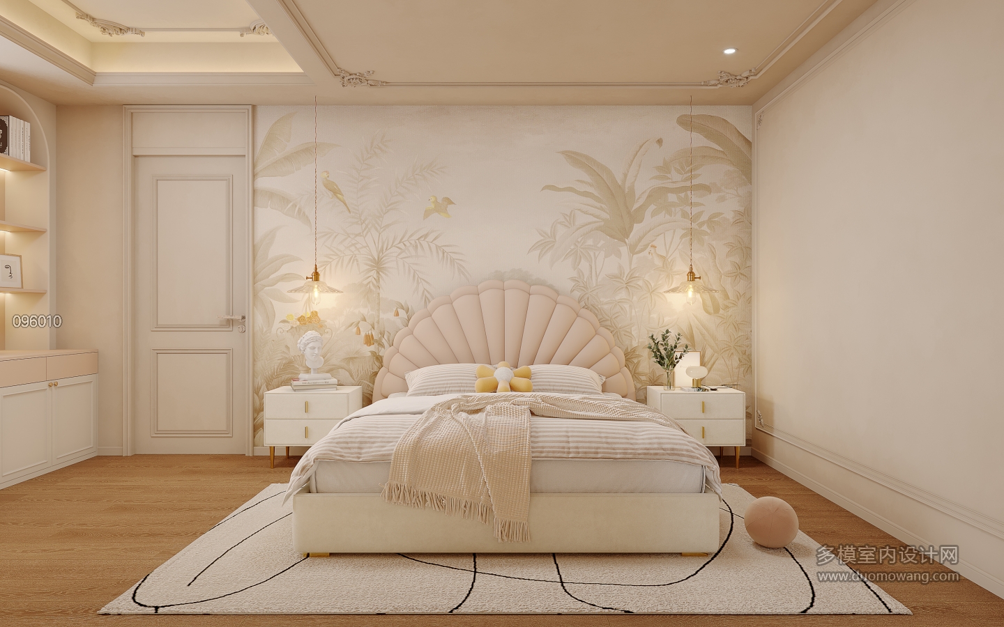 法式女孩房特写