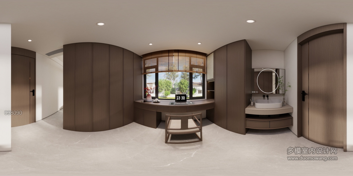 二楼 次卧 衣帽间