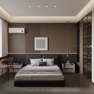 现代 意式 次卧 单张