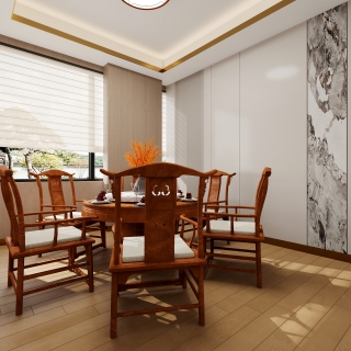 新中式混搭包厢2