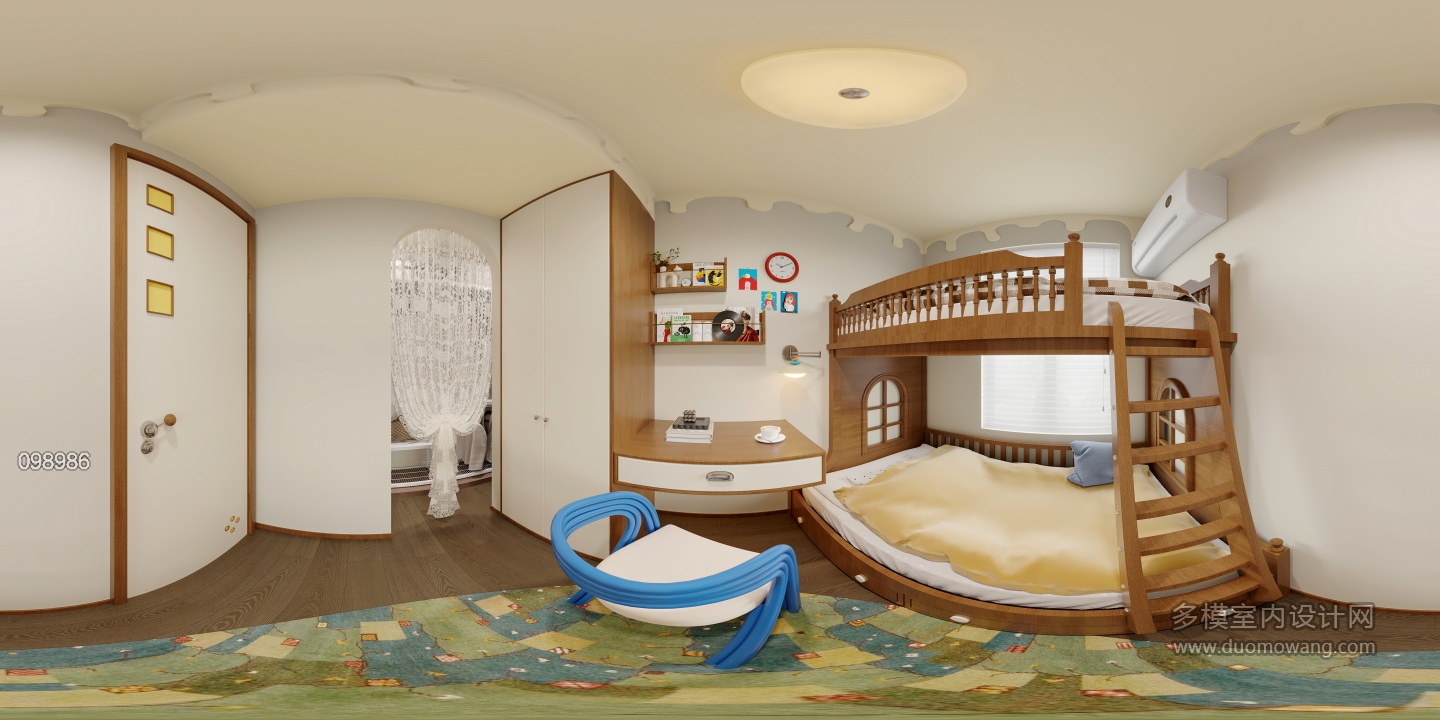 包豪斯儿童房全景