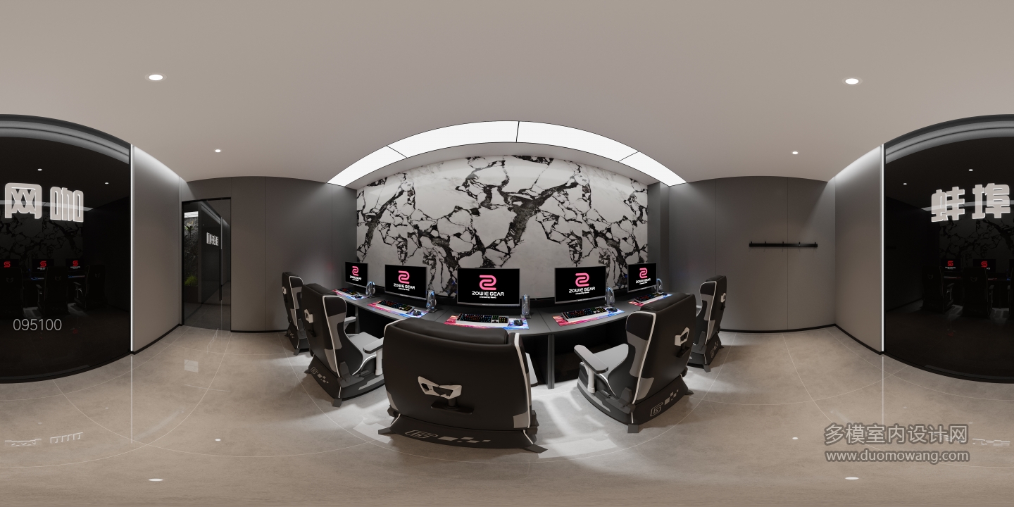 现代蚌埠网咖5人包全景