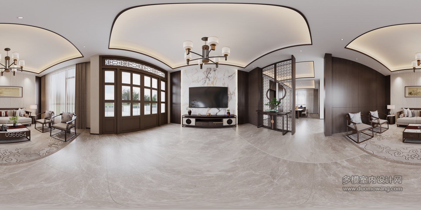 新中式客餐厅360