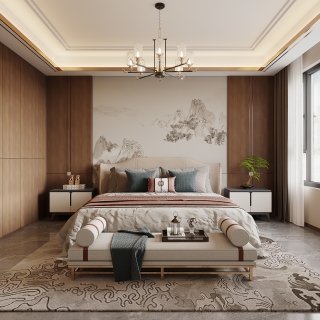 新中式主卧