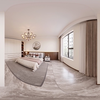 新中式2f主卧360